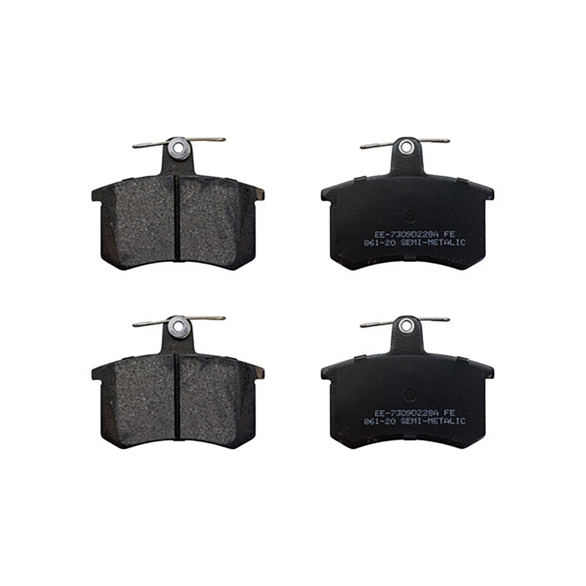 BALATAS TRAS AUDI A3/A4 BRU