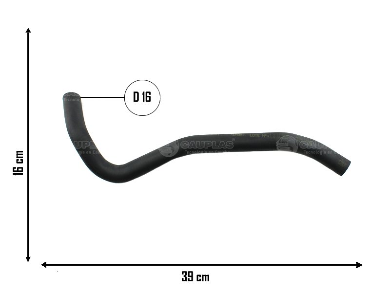 MANGUERA CALEF AVEO SAL 5501 CAU